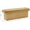 SAFAVIEH Couture Collection – Trudy Gold Chenille Upholstered Bench, Fully Assembled Walnut Wood Base Accent Bench (SFV4882C)(Gold/Walnut)