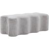 SAFAVIEH Couture Collection Jacqualessa Light Brown Chenille Bench (Fully Assembled)(Grey)