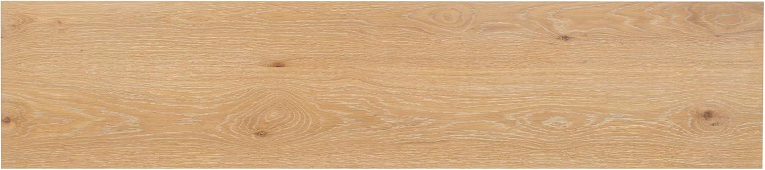 image:imageSAFAVIEH Couture Collection Maliq Natural Console Table Modern Entryway Accent Table with CleanLined Design SFV4272ANatural
