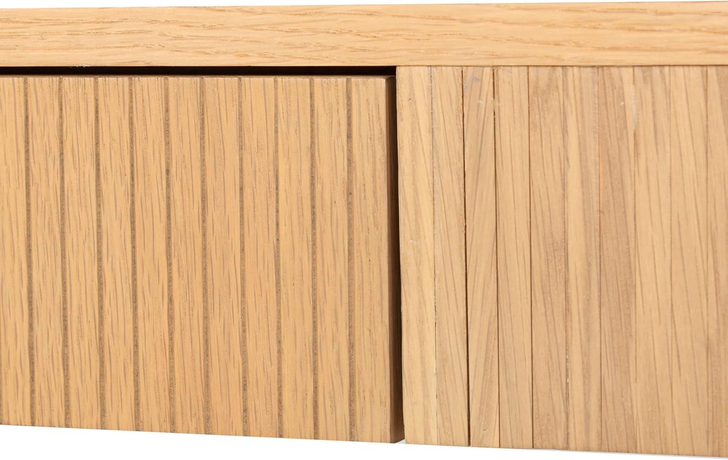 image:imageSAFAVIEH Couture Collection Barnett Natural Brown 1Drawer Computer Table Office Writing Desk