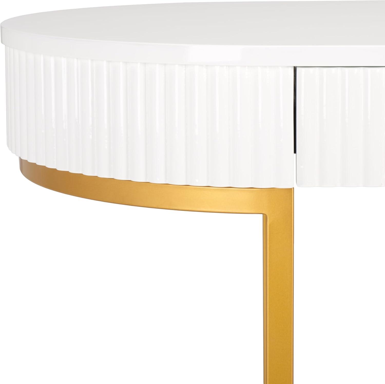 image:imageSAFAVIEH Couture Collection Estella 1Drawer Desk
