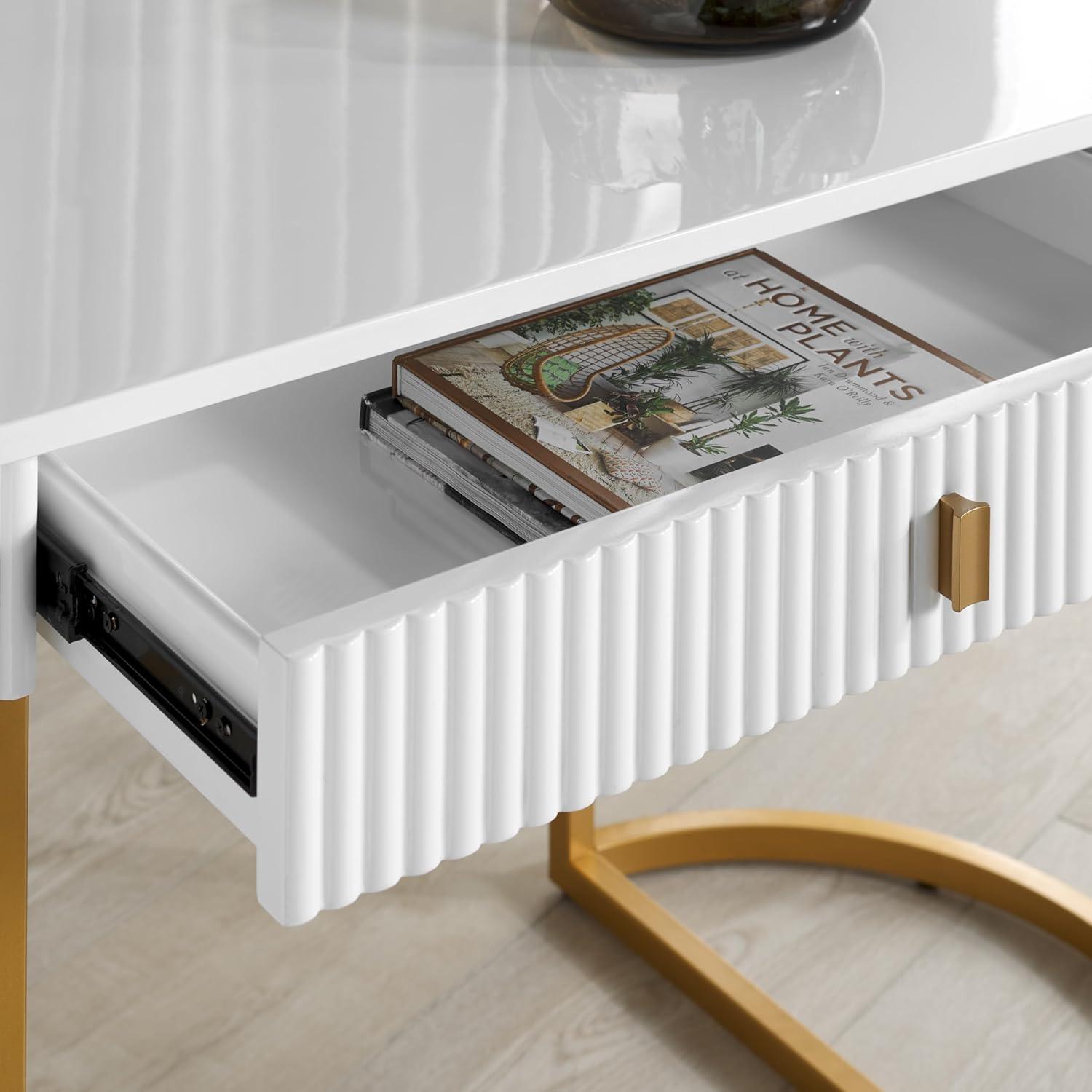 image:imageSAFAVIEH Couture Collection Estella 1Drawer Desk