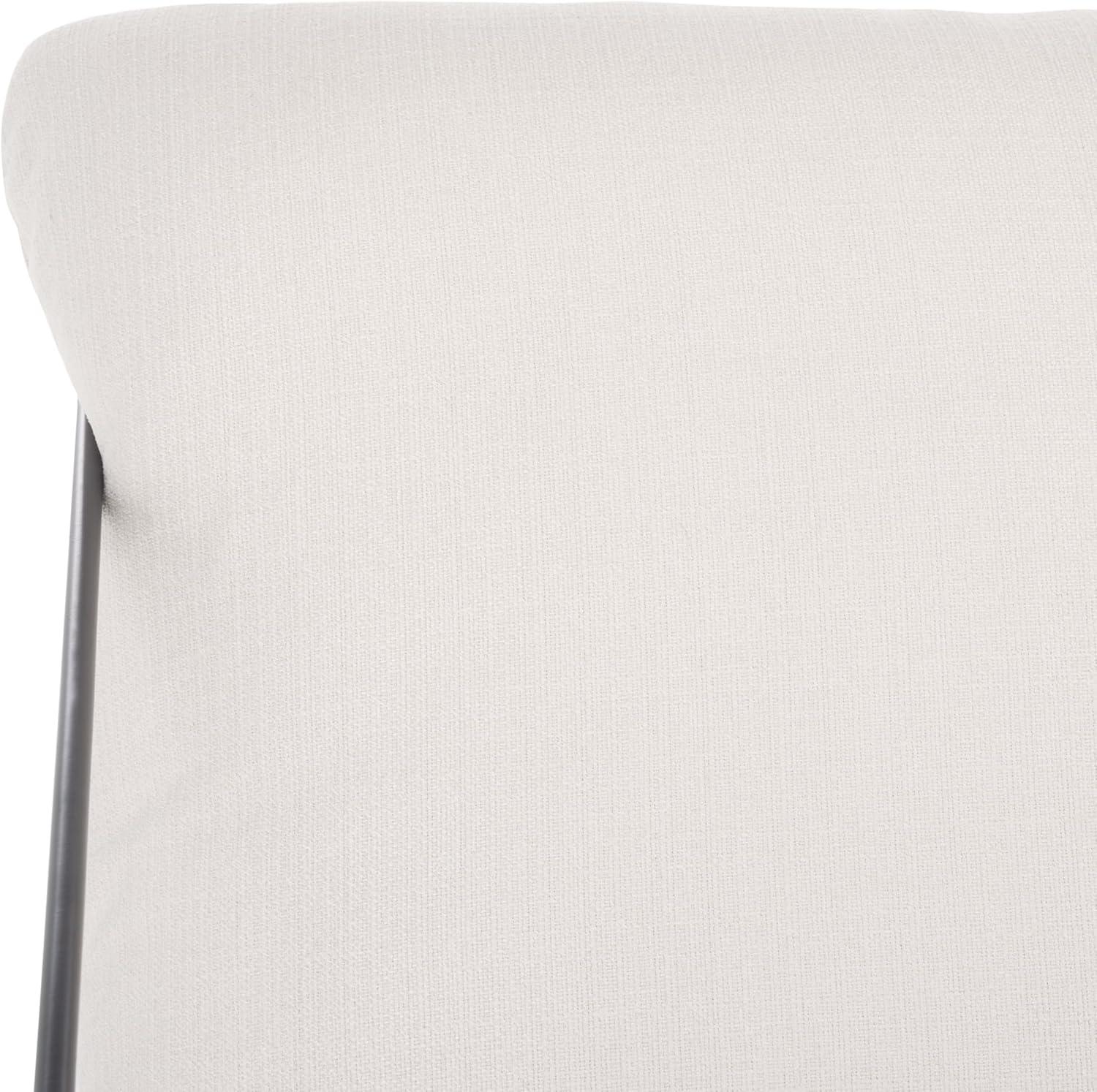 image:imageSAFAVIEH Couture Collection Portland IvoryBlack Pillow Top Sofa Fully Assembled