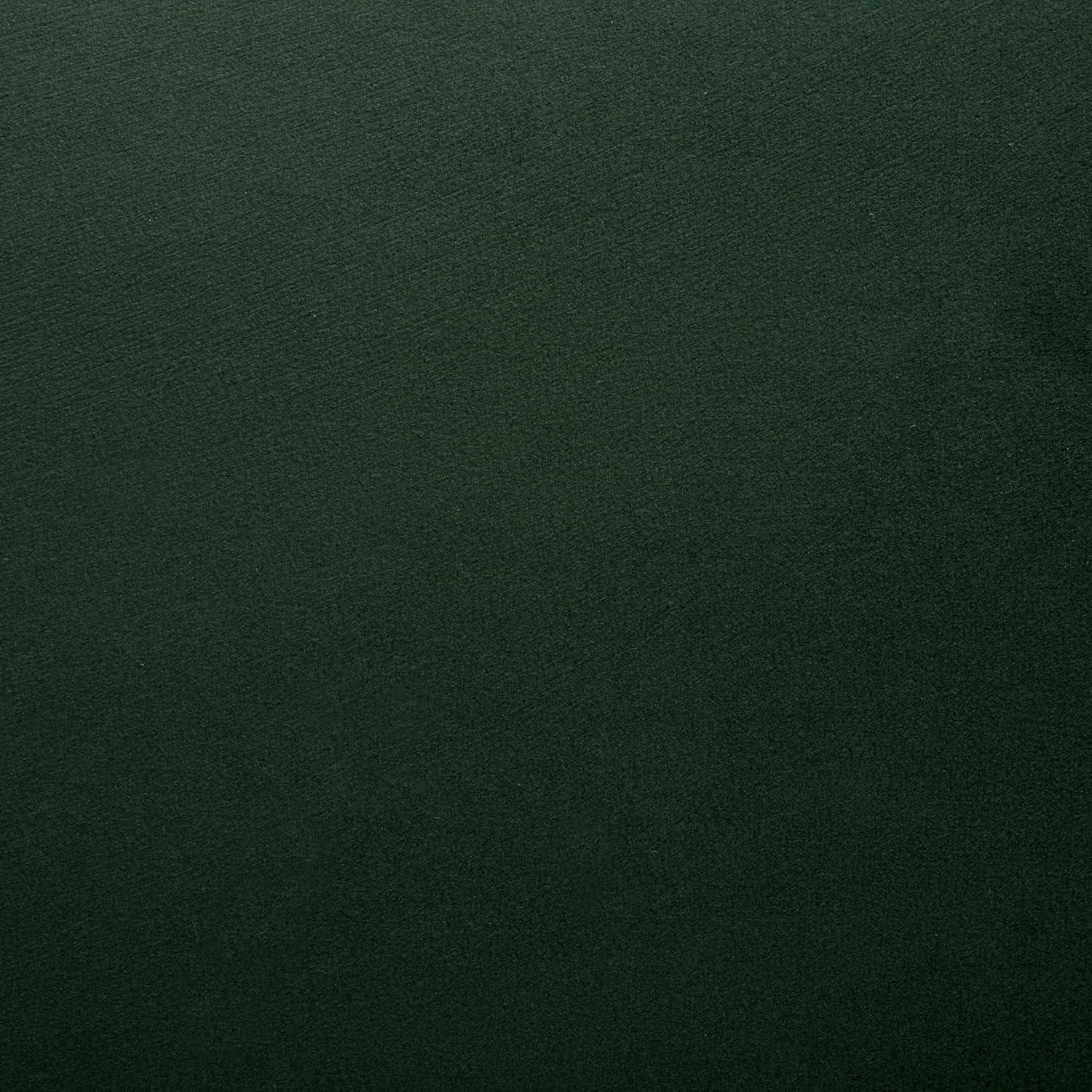 image:imageSAFAVIEH Couture Collection Roseanna Modern Forest Green Velvet Accent Chair Fully AssembledForest Green