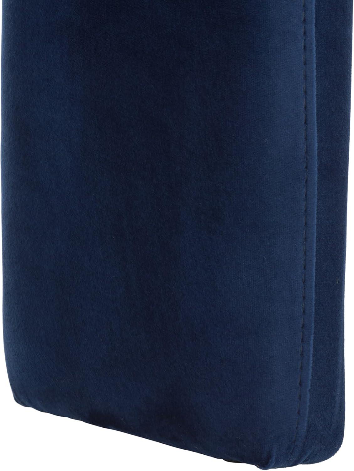 image:imageSAFAVIEH Couture Collection Roseanna Modern Forest Green Velvet Accent Chair Fully AssembledNavy