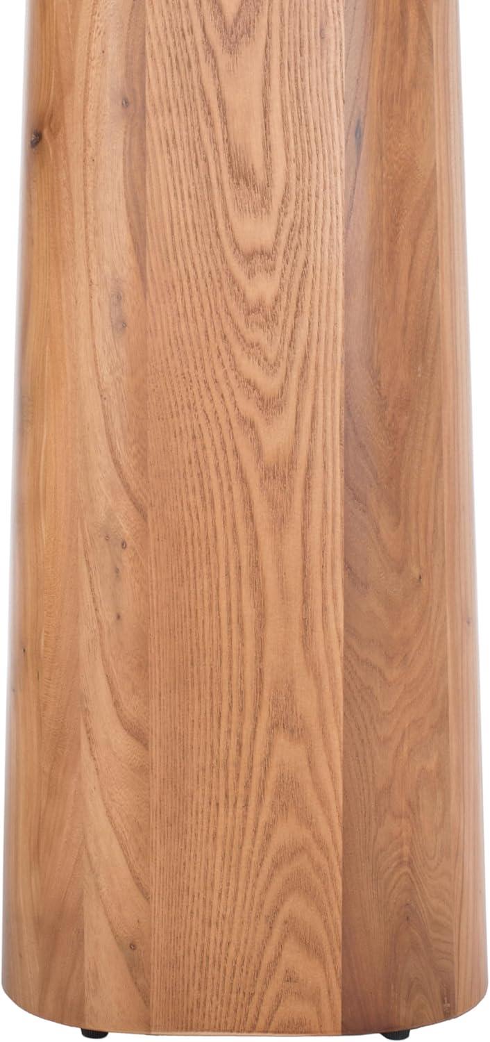 image:imageSAFAVIEH Couture Collection Ryllae Natural Solid Wood Console TableNatural
