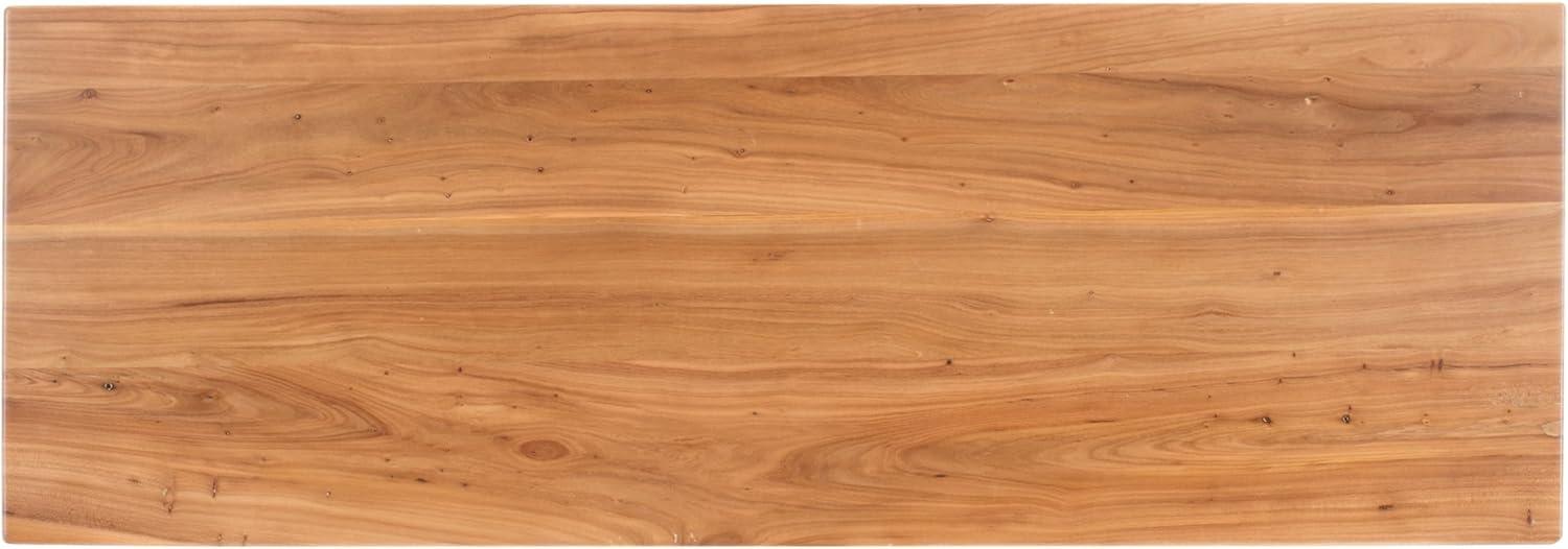 image:imageSAFAVIEH Couture Collection Ryllae Natural Solid Wood Console TableNatural