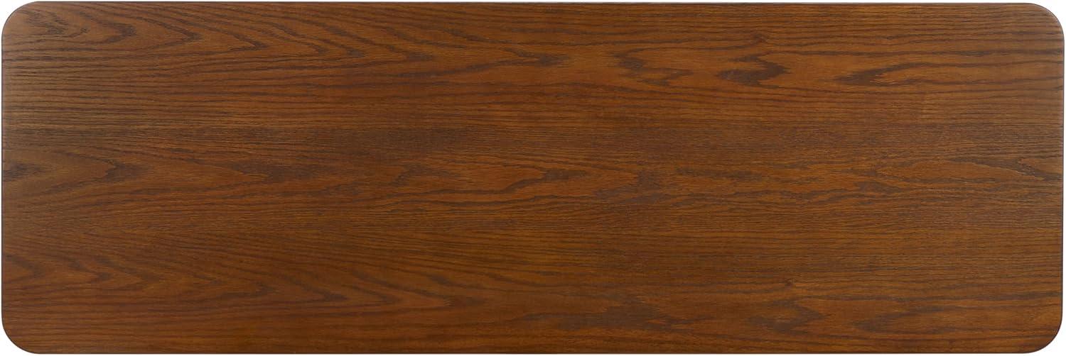 image:imageSAFAVIEH Couture Collection Sasha Medium Oak Console TableMedium Oak