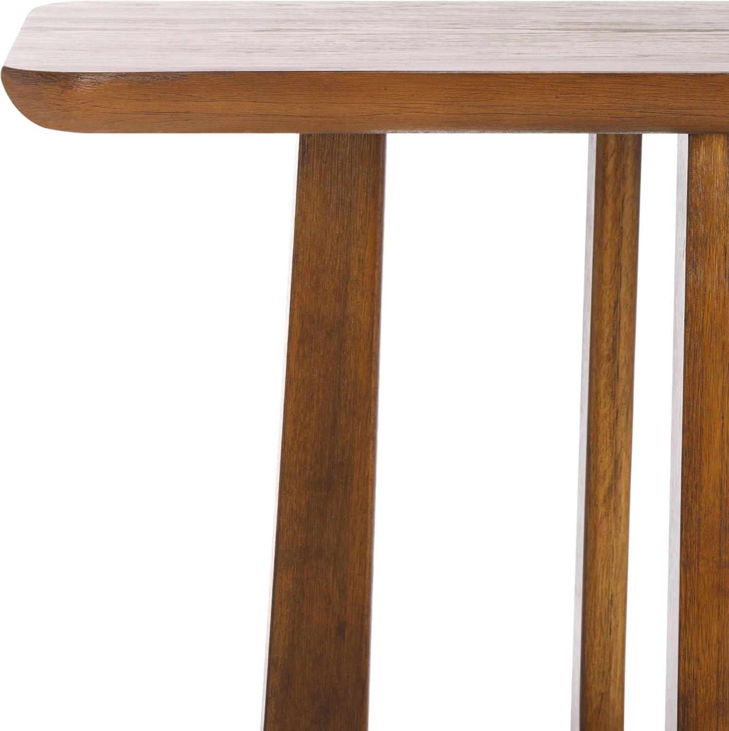 image:imageSAFAVIEH Couture Collection Sasha Medium Oak Console TableMedium Oak