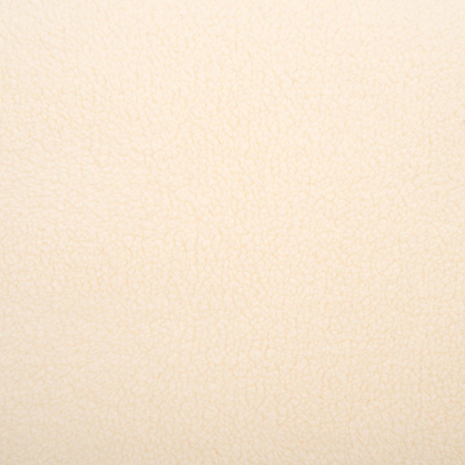 image:imageSAFAVIEH Couture Flynn Faux Lamb Wool Swivel ChairIvory Gold