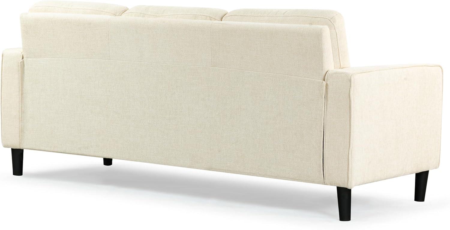 image:imageSAFAVIEH Couture Furniture Collection Felicianya Modern Grey 3Seater SofaCream