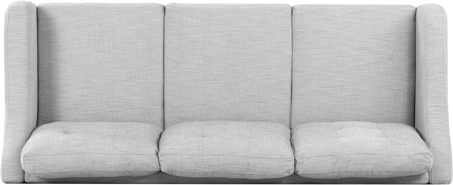 image:imageSAFAVIEH Couture Furniture Collection Nathaniel Cream Tufted 3Seater SofaLight Grey