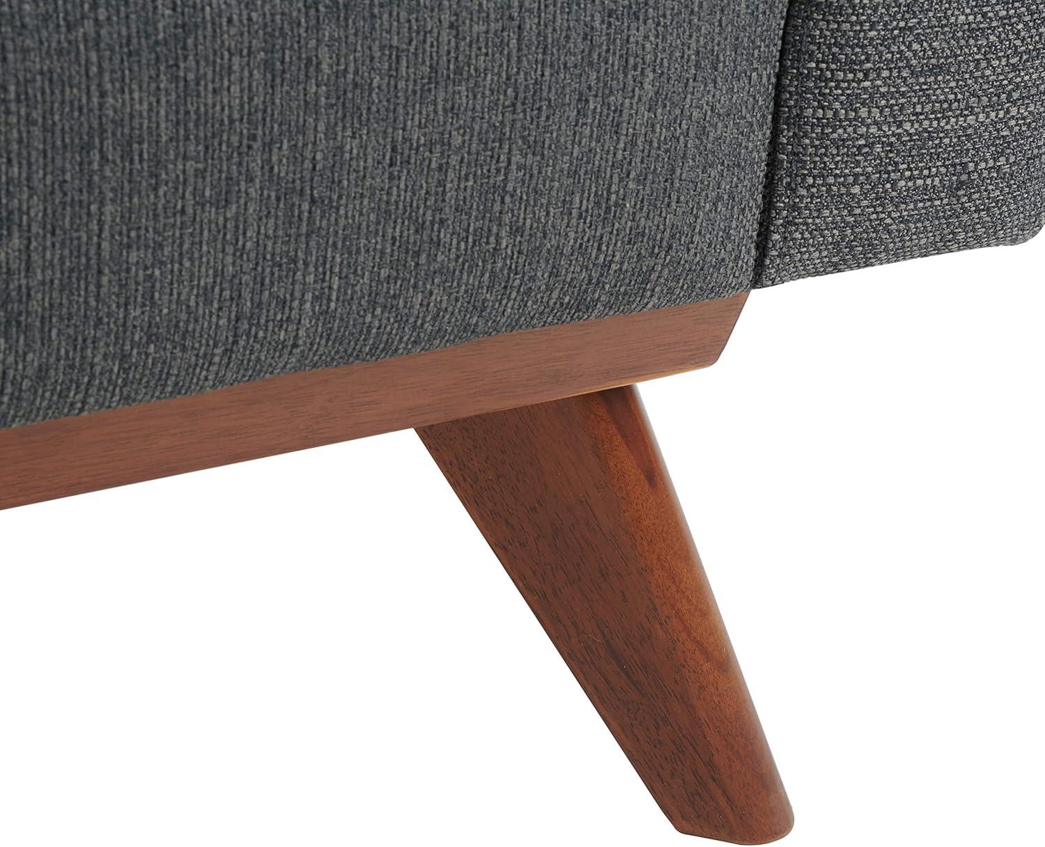 image:imageSafavieh Couture Home Gneiss MidCentury Modern Slate Grey Linen Arm Chair