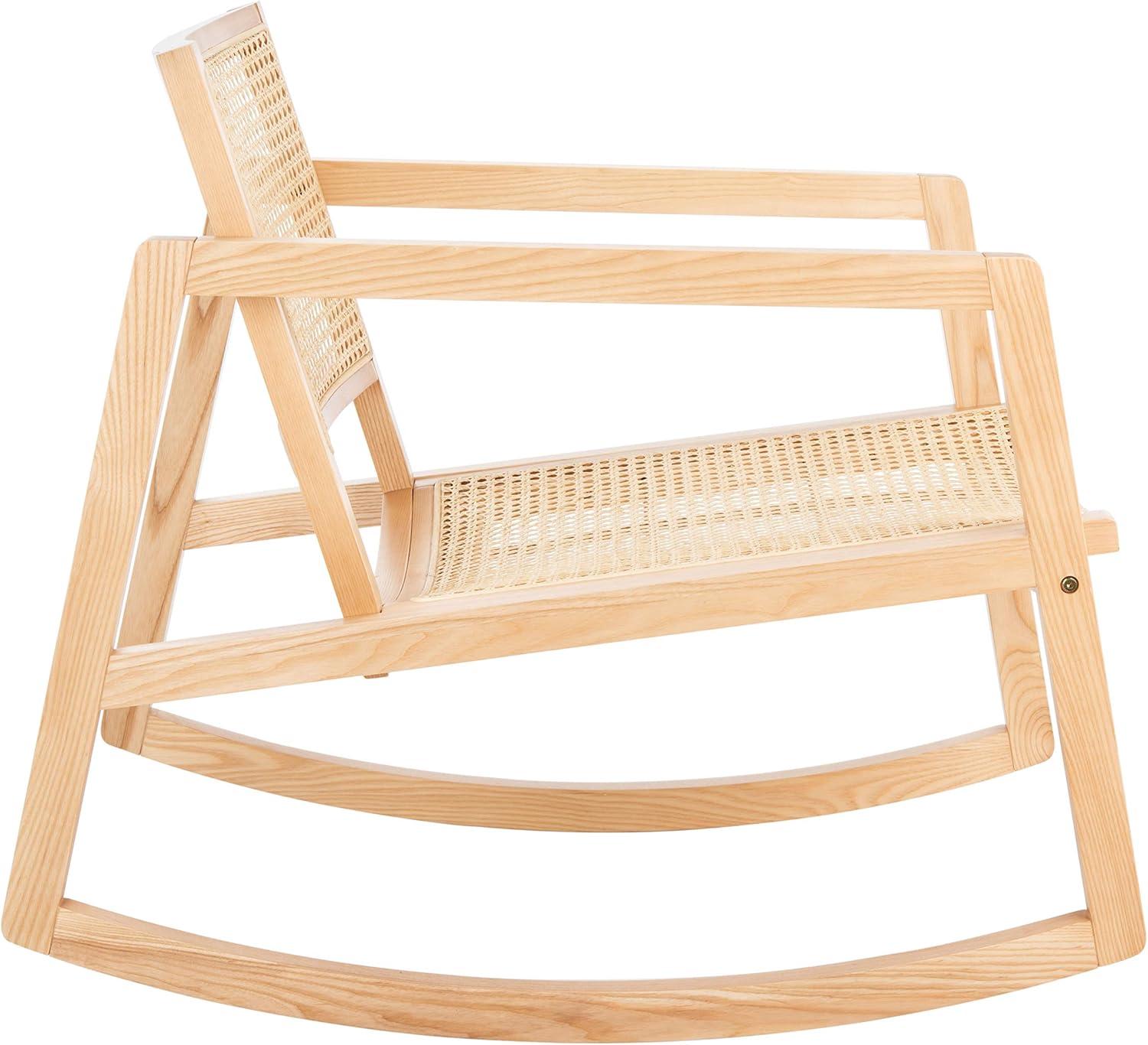 image:imageSafavieh Couture Perth Natural Rattan Rocking ChairNatural