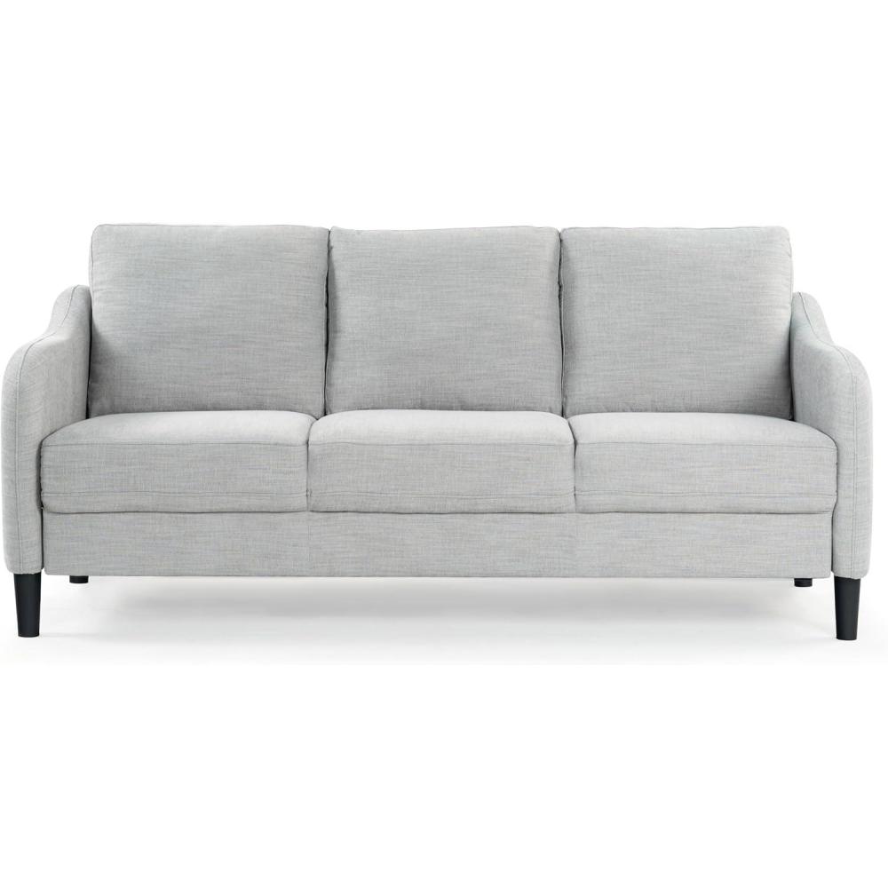 image:imageSAFAVIEH Couture Furniture Collection Edalynn Modern Cream 3Seater SofaLight Grey