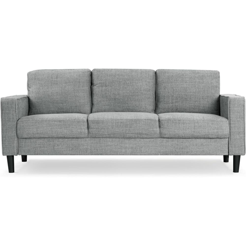 image:imageSAFAVIEH Couture Furniture Collection Felicianya Modern Grey 3Seater SofaGrey