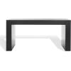 SAFAVIEH Couture Collection – Deborah Black Elm Wood Desk, Modern Writing Table with Drawer Storage (SFV2313B)(Black)