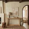 SAFAVIEH Couture Collection – Maliq Natural Console Table, Modern Entryway Accent Table with Clean-Lined Design (SFV4272A)(Natural)