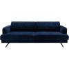 SAFAVIEH Couture Collection Karalina Modern Navy Sofa (Fully Assembled)