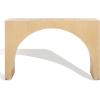 SAFAVIEH Couture Collection Katelynn Natural Arched Console Table for Living Room, Foyer, Bedroom, Hallway, Entryway, Home Office (Fully Assembled)(Natural)
