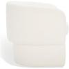 SAFAVIEH Couture Collection Kellyanne Modern Rust Velvet Dining Chair (Fully Assembled)(Ivory)
