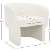 SAFAVIEH Couture Collection Kellyanne Modern Rust Velvet Dining Chair (Fully Assembled)(Ivory)
