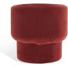 SAFAVIEH Couture Collection Kellyanne Modern Rust Velvet Dining Chair (Fully Assembled)(Rust)