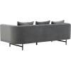 SAFAVIEH Couture Collection Marcy Grey Velvet Sofa