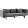 SAFAVIEH Couture Collection Marcy Grey Velvet Sofa
