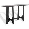 SAFAVIEH Couture Collection Sasha Medium Oak Console Table(Black)