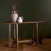 SAFAVIEH Couture Collection Sasha Medium Oak Console Table(Medium Oak)