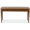 SAFAVIEH Couture Collection Shelbie Black 1-Drawer Reeded Computer Table Office Writing Desk(Medium Oak/Black)