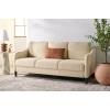 SAFAVIEH Couture Furniture Collection Edalynn Modern Cream 3-Seater Sofa(Cream)