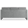 SAFAVIEH Couture Furniture Collection Edalynn Modern Cream 3-Seater Sofa(Grey)