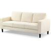 SAFAVIEH Couture Furniture Collection Felicianya Modern Grey 3-Seater Sofa(Cream)