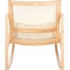 Safavieh Couture Perth Natural Rattan Rocking Chair(Natural)