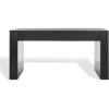 SAFAVIEH Couture Collection – Deborah Black Elm Wood Desk, Modern Writing Table with Drawer Storage (SFV2313B)(Black)