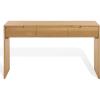 SAFAVIEH Couture Collection – Riverside Natural Oak Wood 3-Drawer Console Table, Fully Assembled Modern Storage Accent (SFV9762A)(Natural Oak)