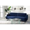 SAFAVIEH Couture Collection Karalina Modern Navy Sofa (Fully Assembled)