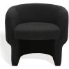 SAFAVIEH Couture Collection Kellyanne Modern Rust Velvet Dining Chair (Fully Assembled)(Black)