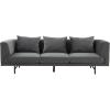 SAFAVIEH Couture Collection Marcy Grey Velvet Sofa