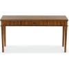 SAFAVIEH Couture Collection Shelbie Black 1-Drawer Reeded Computer Table Office Writing Desk(Medium Oak/Black)