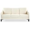SAFAVIEH Couture Furniture Collection Edalynn Modern Cream 3-Seater Sofa(Cream)