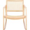 Safavieh Couture Perth Natural Rattan Rocking Chair(Natural)