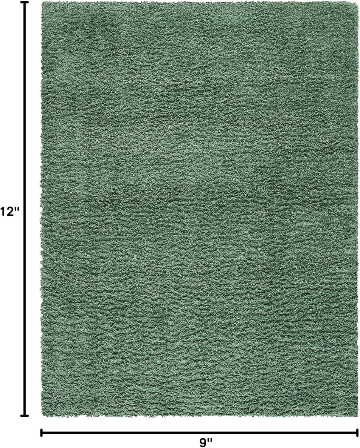 image:imageSAFAVIEH Area Rug 8x10 August Shag Collection Large Beige Solid Pattern NonShedding amp Easy Cleaning Plush Thick Pile Ideal for Living Room Bedroom Dining Space AUG200DGreen