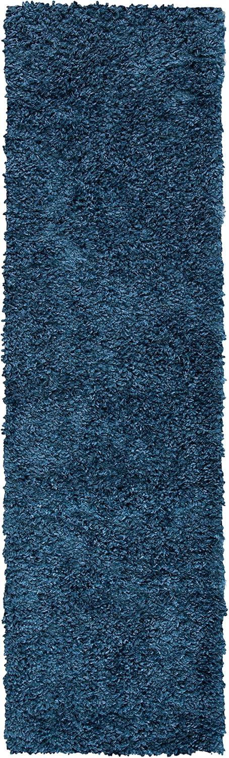 image:imageSAFAVIEH Area Rug 8x10 August Shag Collection Large Beige Solid Pattern NonShedding amp Easy Cleaning Plush Thick Pile Ideal for Living Room Bedroom Dining Space AUG200DNavy