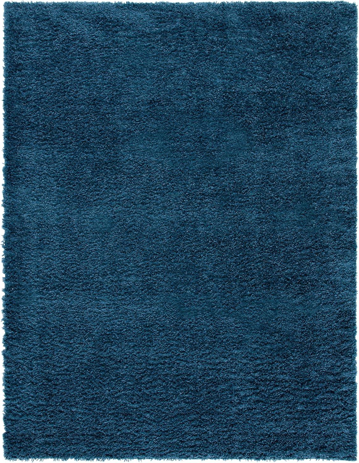 image:imageSAFAVIEH Area Rug 8x10 August Shag Collection Large Beige Solid Pattern NonShedding amp Easy Cleaning Plush Thick Pile Ideal for Living Room Bedroom Dining Space AUG200DNavy