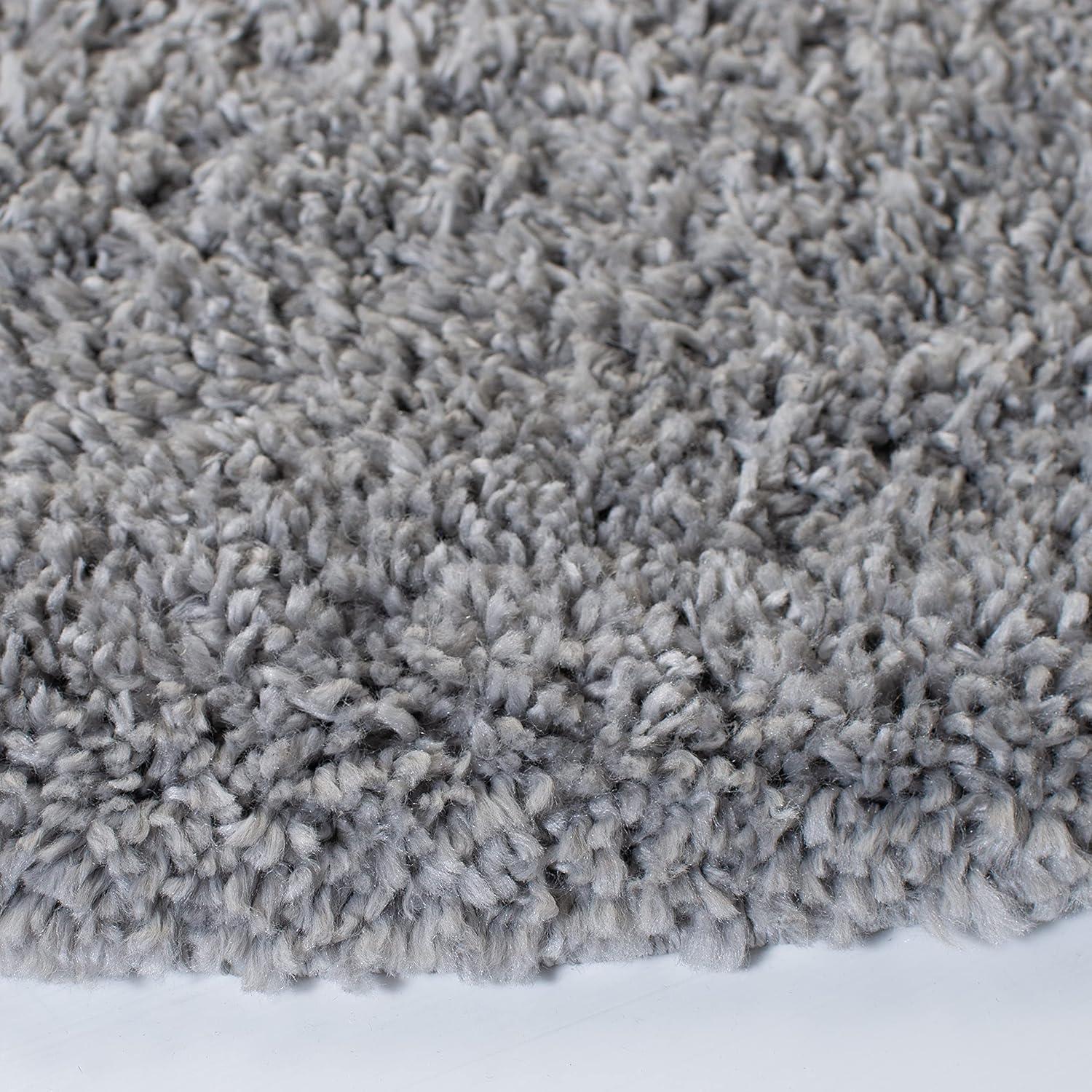 image:imageSAFAVIEH Area Rug 8x10 August Shag Collection Large Beige Solid Pattern NonShedding amp Easy Cleaning Plush Thick Pile Ideal for Living Room Bedroom Dining Space AUG200DSilver
