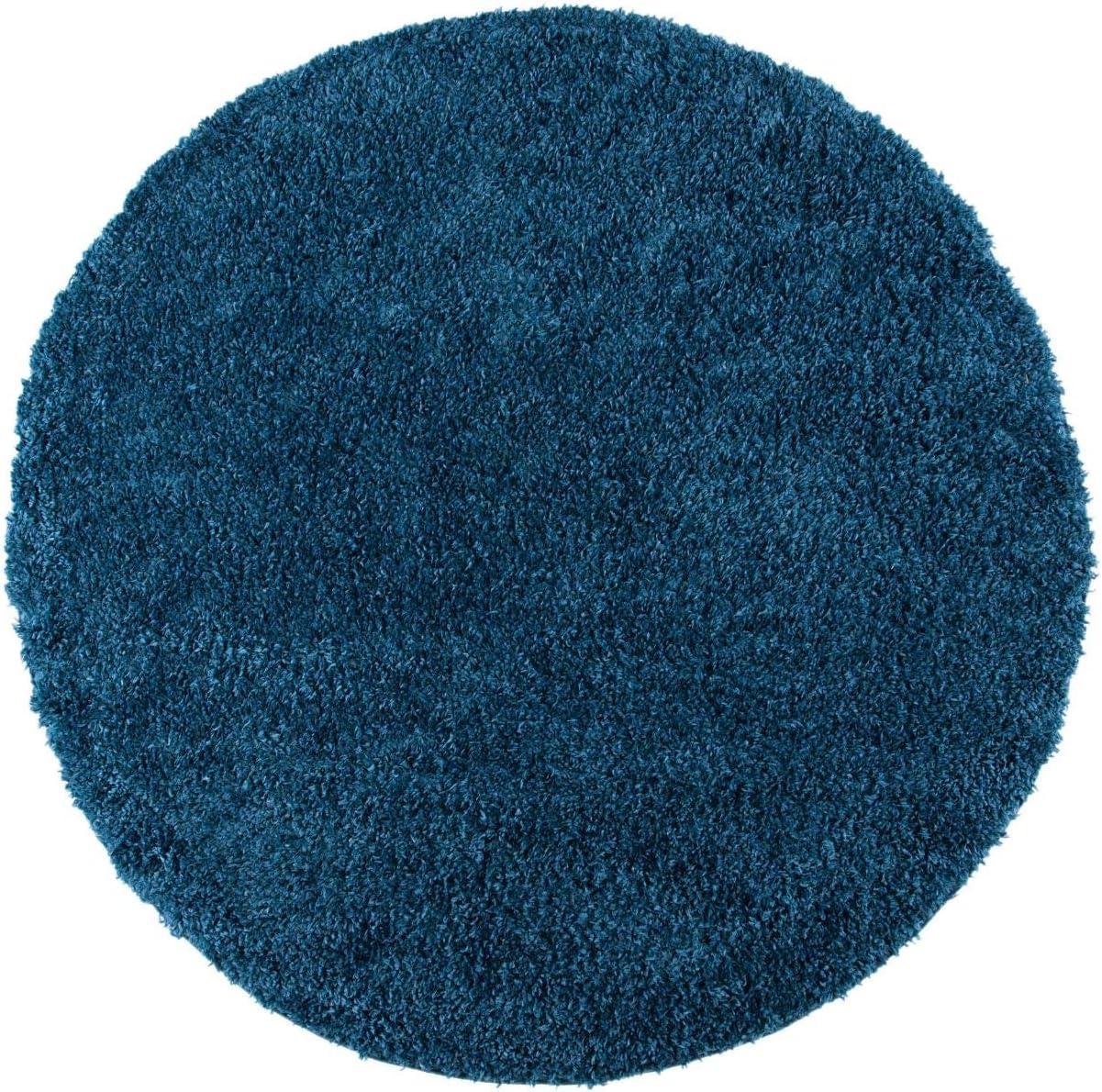 image:imageSAFAVIEH Area Rug 8x10 August Shag Collection Large Beige Solid Pattern NonShedding amp Easy Cleaning Plush Thick Pile Ideal for Living Room Bedroom Dining Space AUG200DNavy