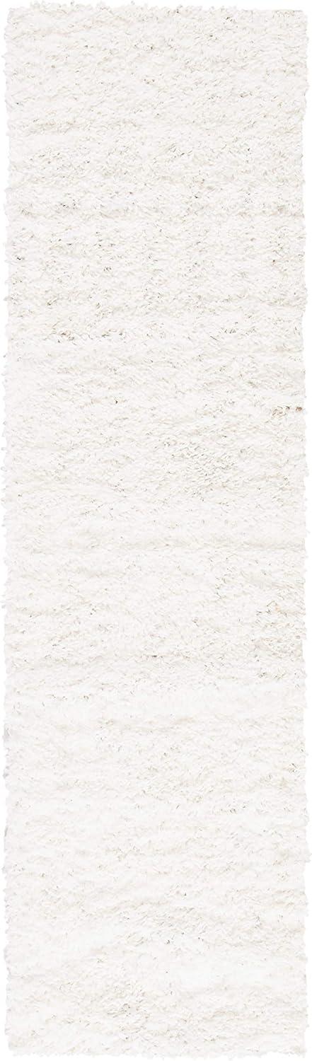image:imageSAFAVIEH Area Rug 8x10 August Shag Collection Large Beige Solid Pattern NonShedding amp Easy Cleaning Plush Thick Pile Ideal for Living Room Bedroom Dining Space AUG200DWhite